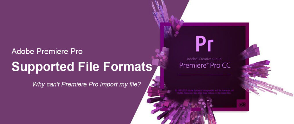 File format not supported adobe premiere pro что делать